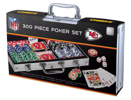 NFL KC Chiefs 300 Piece Poker Set - ToyTime