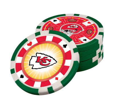 NFL KC Chiefs 300 Piece Poker Set - ToyTime