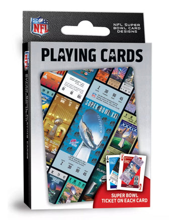NFL SuperBowl Ticket Playing Cards - ToyTime