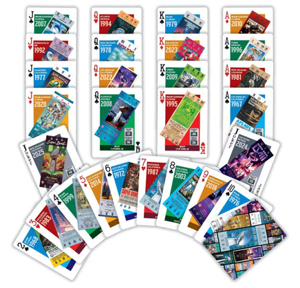 NFL SuperBowl Ticket Playing Cards - ToyTime