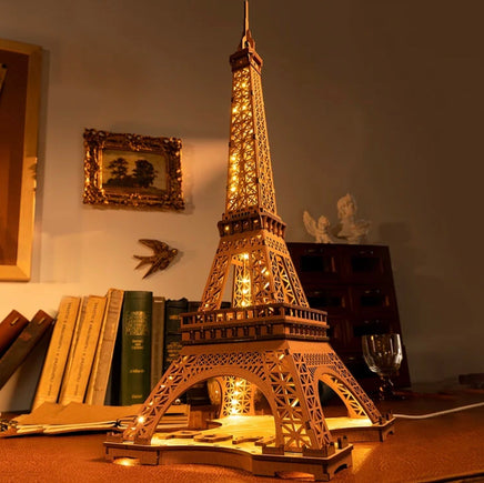 Night of the Eiffel Tower Wooden Puzzle - ToyTime