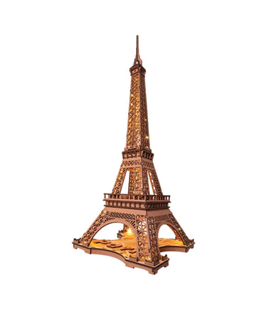 Night of the Eiffel Tower Wooden Puzzle - ToyTime