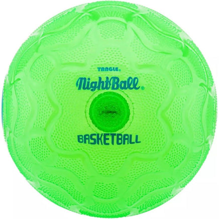 NightBall Basketball - Green - ToyTime