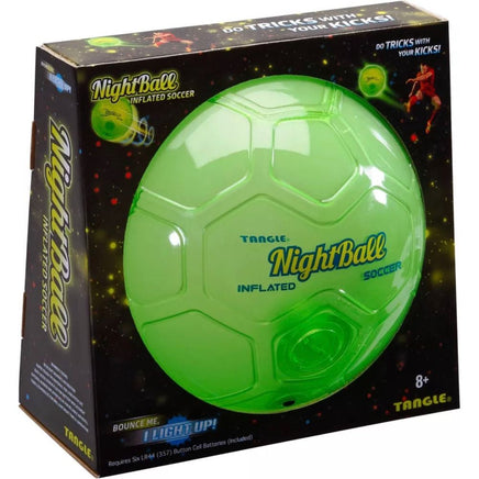 Nightball Soccer Ball Green...@Tangle - ToyTime