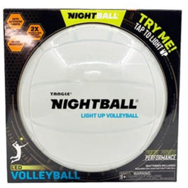 NightBall Volleyball – Pearl White...@Tangle - ToyTime