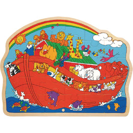 Noah's Ark Wooden Puzzle@Fga - ToyTime