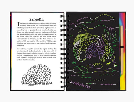 Nocturnal Animals Scratch and Sketch - ToyTime