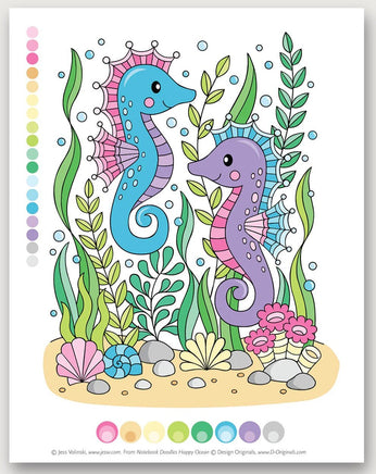 Notebook Doodles Happy Ocean - ToyTime