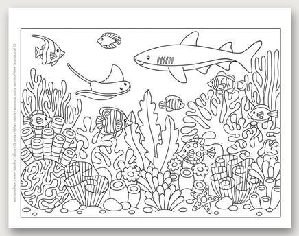 Notebook Doodles Happy Ocean - ToyTime