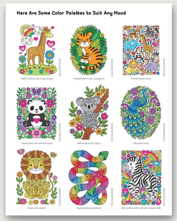 Notebook Doodles wild animals - ToyTime