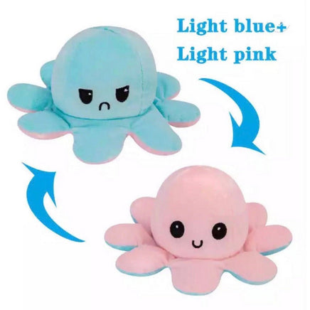 Octopus Double Side Flip Reversible Stuffed Toys 12 inch - ToyTime