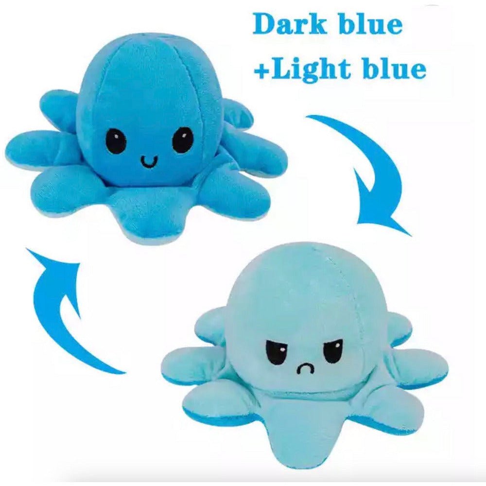 Octopus Double Side Flip Reversible Stuffed Toys 8 Inch - ToyTime| ToyTime