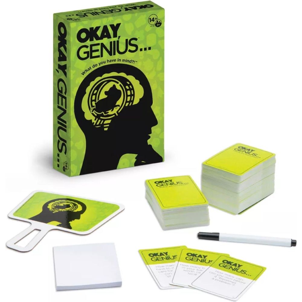 Okay, Genius Card Game - ToyTime| ToyTime