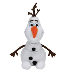 OLAF Frozen Snowman Floppy Reg Beanie Babies - ToyTime