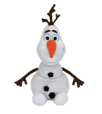 OLAF Frozen Snowman Floppy Reg Beanie Babies - ToyTime