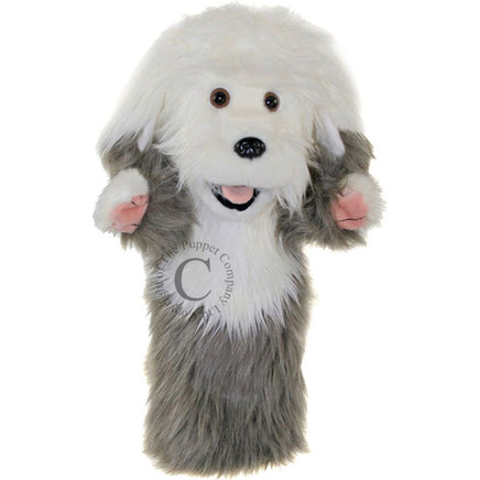 Old English Sheepdog Longsleeved Puppet - ToyTime