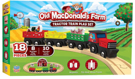 Old MacDonald Train Set 18pc - ToyTime