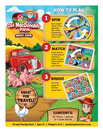 Old MacDonalds Farm Bingo - ToyTime