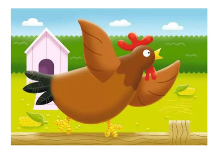 On The Farm 2, 3, 4, 5 pc Puzzles - ToyTime