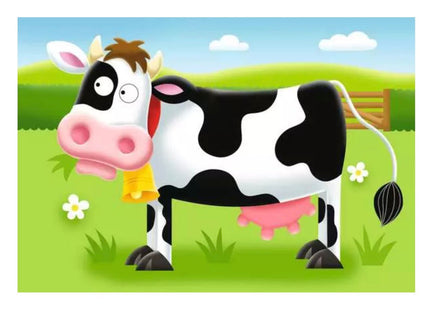 On The Farm 2, 3, 4, 5 pc Puzzles - ToyTime