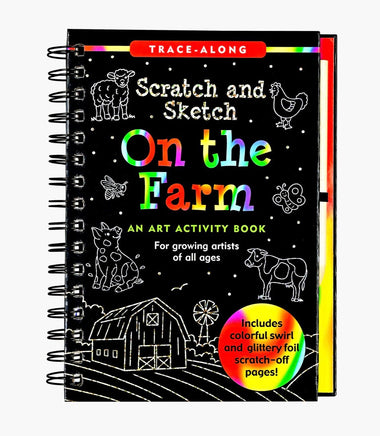 On The Farm Scratch and Sketch Book - ToyTime