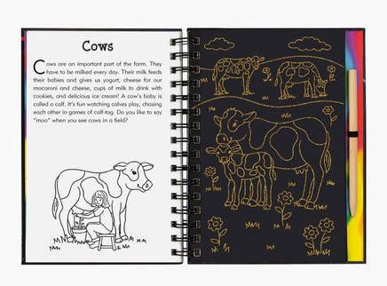 On The Farm Scratch and Sketch Book - ToyTime