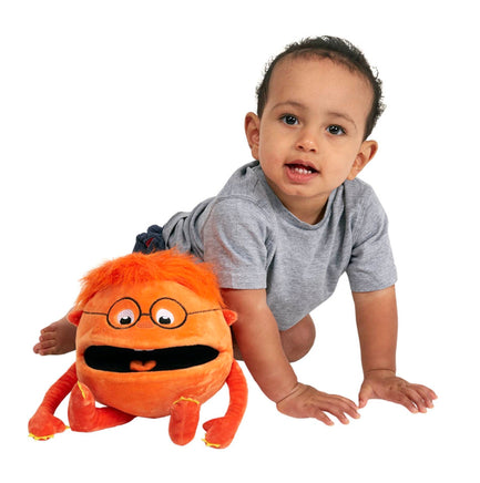 Orange Monster Puppet - ToyTime