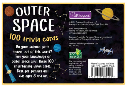 Outer Space 100 Trivia Cards - ToyTime