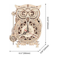 Owl clock - ToyTime