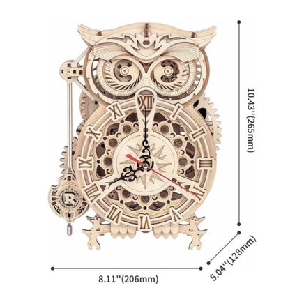 Owl clock - ToyTime