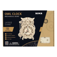 Owl clock - ToyTime