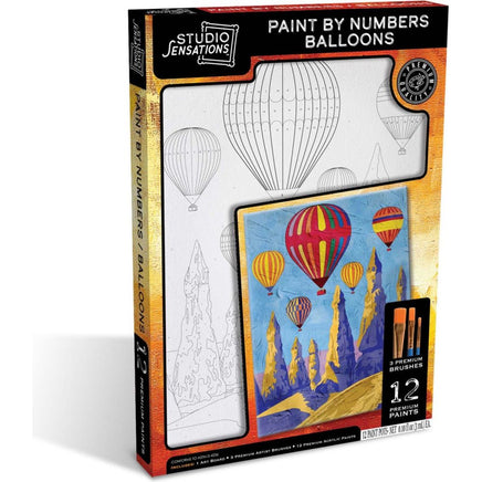 Paint by Numbers Art Kit – Hot Air Ballon - ToyTime