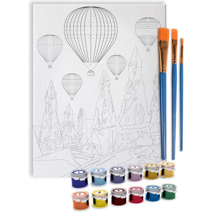 Paint by Numbers Art Kit – Hot Air Ballon - ToyTime