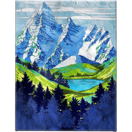 Paint by numbers majestic mountains - ToyTime