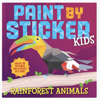 Paint by Sticker Kids Rainforest Animals - ToyTime