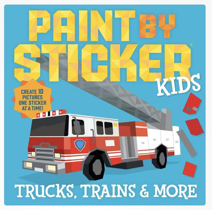 Paint By Sticker Trucks Trains & More - ToyTime