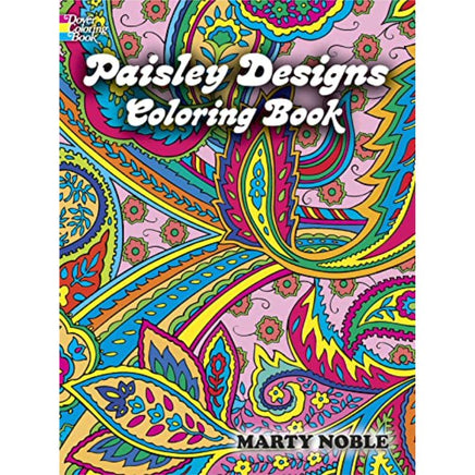 Paisley Designs Coloring Book@Dover - ToyTime