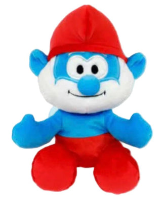 PAPA SMURF Smurfs Floppy Reg Beanie Babies - ToyTime