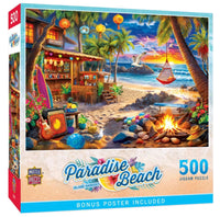 Paradise Beach Island Hangout 500pcs Jigsaw Puzzle - ToyTime