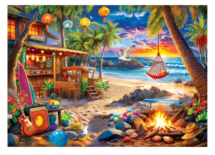 Paradise Beach Island Hangout 500pcs Jigsaw Puzzle - ToyTime