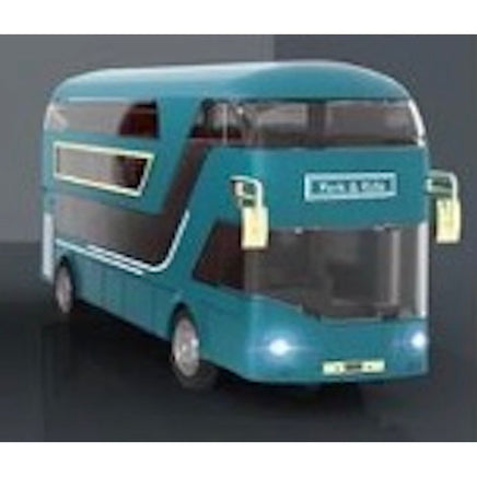 Park and Ride Double Decker Deck Bus - ToyTime