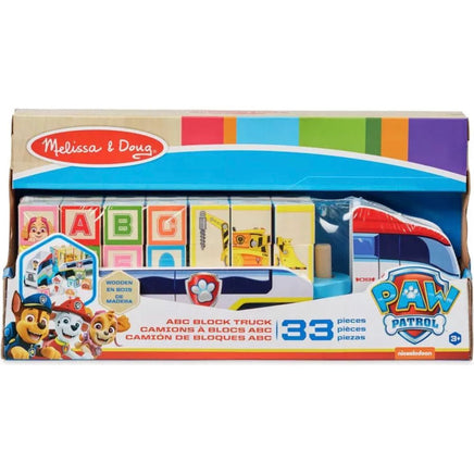 Paw Patrol ABC Block Truck..@Melissa & Doug - ToyTime