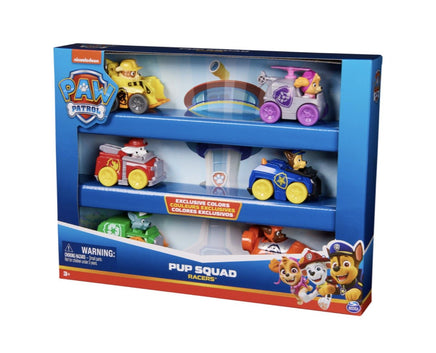 PAW Patrol Pup Squad Racers 6Pcs - ToyTime