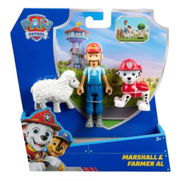 PAW Patrol Story Figure Pack Marshall & Farmer Al - ToyTime