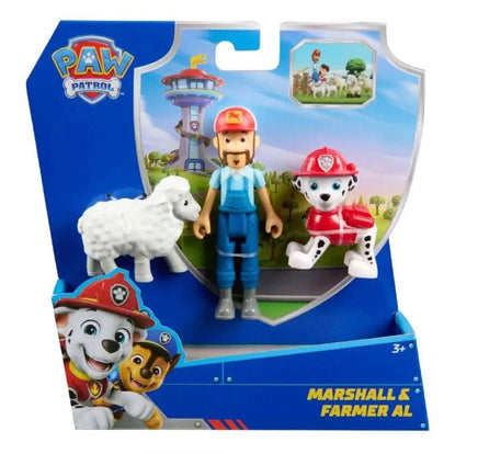 PAW Patrol Story Figure Pack Marshall & Farmer Al - ToyTime