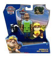 PAW Patrol Story Figure Pack Rubble & Mr. Porter - ToyTime