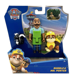 PAW Patrol Story Figure Pack Rubble & Mr. Porter - ToyTime