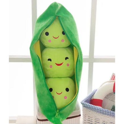 Pea Stuffed Plant Doll High Quality Pea - shaped Pillow Toy 9 inch - ToyTime