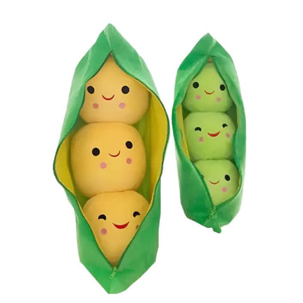 Pea Stuffed Plant Doll High Quality Pea - shaped Pillow Toy 9 inch - ToyTime