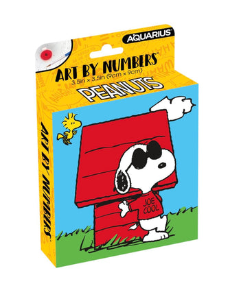 Peanuts Snoopy Joe Cool Micro Art By Numbers Kit - ToyTime